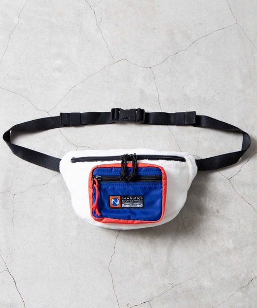 WEGO（ウィゴー）の「∴WEGO/newhattan別注ファーコンビボディバッグ（ボディバッグ/ウエストポーチ・メンズ・ブラック/マルチ・FREE）」の15枚目の写真