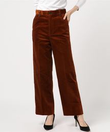 Corduroy wide pant