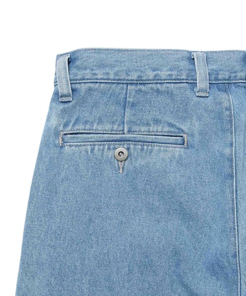 JUNRED(ジュンレッド)の「ノータックデニムワイドストレートパンツ(デニムパンツ・メンズ・ブラック/サックスブルー/ブルー・M/L/S)」の14枚目の写真