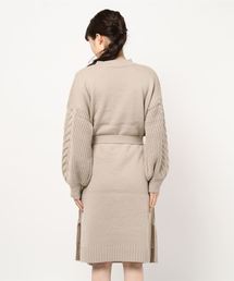 axes femme（アクシーズファム）の「ケーブル編みニット