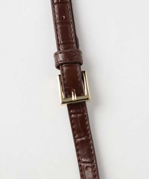 LOWRYS FARM(ローリーズファーム)の「スクエアショルダーBAG 864933(ショルダーバッグ・レディース・ブラック/ベージュ/ブラウン・FREE)」の9枚目の写真