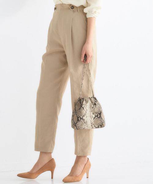 green label relaxing(グリーンレーベルリラクシング)の「FFC MINI キンチャク 2WAY バッグ(ショルダーバッグ・レディース・その他1/ホワイト/ブラック・FREE)」の1枚目の写真