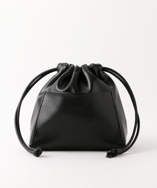 green label relaxing(グリーンレーベルリラクシング)の「FFC MINI キンチャク 2WAY バッグ(ショルダーバッグ・レディース・その他1/ホワイト/ブラック・FREE)」の13枚目の写真