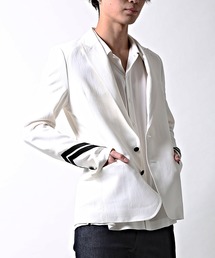 GalaabenD ガラアーベント　総柄 テーラードジャケット タキシード GalaabenD（ガラアーベント）の「タキシードクロスストレッチ 袖