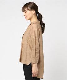 BARBA（バルバ）の「BARBA / オープンリネンシャツ（シャツ/ブラウス