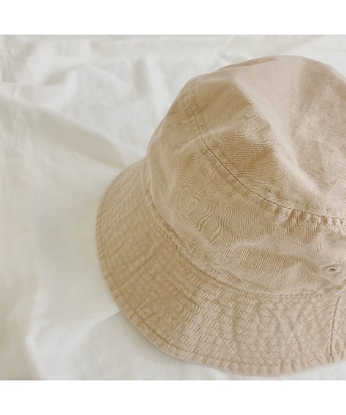 Auntie Rosa Holiday(アンティローザホリデー)の「ウォッシュドバケットハット(ハット・レディース・カーキ/パープル/ブラック/ベージュ・FREE)」の8枚目の写真