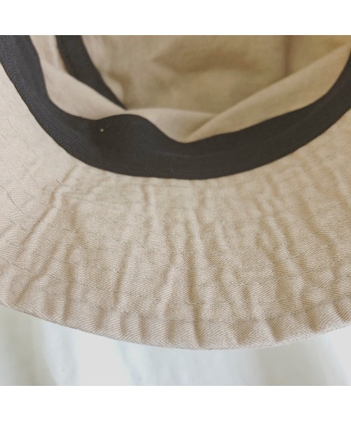 Auntie Rosa Holiday(アンティローザホリデー)の「ウォッシュドバケットハット(ハット・レディース・カーキ/パープル/ブラック/ベージュ・FREE)」の9枚目の写真