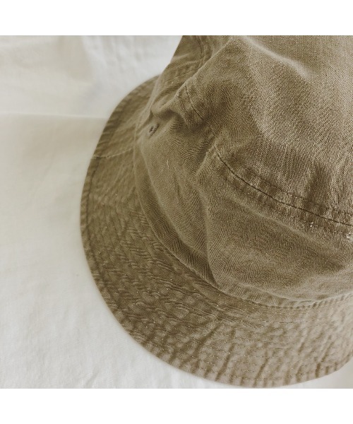 Auntie Rosa Holiday(アンティローザホリデー)の「ウォッシュドバケットハット(ハット・レディース・カーキ/パープル/ブラック/ベージュ・FREE)」の11枚目の写真