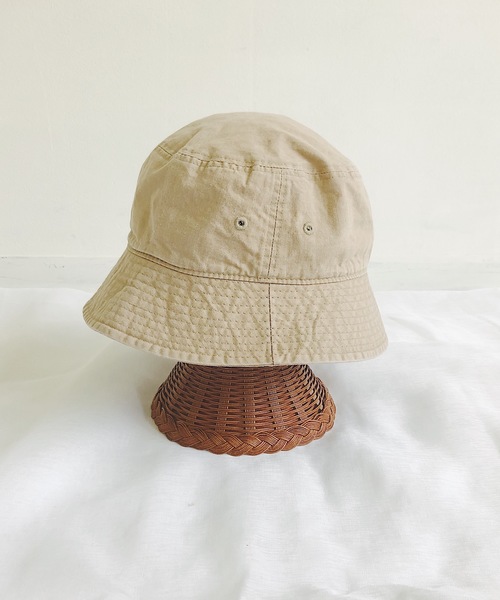 Auntie Rosa Holiday(アンティローザホリデー)の「ウォッシュドバケットハット(ハット・レディース・カーキ/パープル/ブラック/ベージュ・FREE)」の20枚目の写真