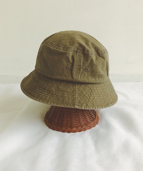 Auntie Rosa Holiday(アンティローザホリデー)の「ウォッシュドバケットハット(ハット・レディース・カーキ/パープル/ブラック/ベージュ・FREE)」の19枚目の写真