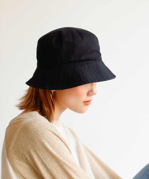 Auntie Rosa Holiday(アンティローザホリデー)の「ウォッシュドバケットハット(ハット・レディース・カーキ/パープル/ブラック/ベージュ・FREE)」の13枚目の写真