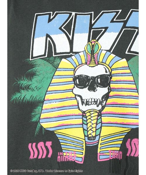 GYDA（ジェイダ）の「KISS タンクトップ（タンクトップ・レディース・チャコールグレー/オフホワイト・FREE）」の17枚目の写真