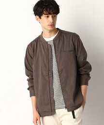 《リネンミックス》 ＭＡ－１ シャツブルゾン