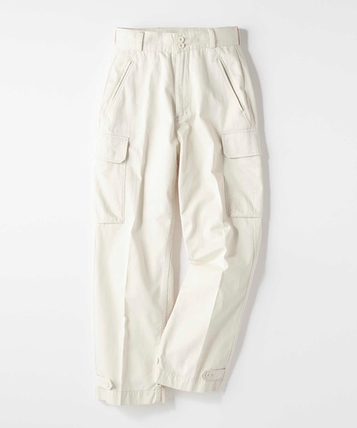 BACK NUMBER(バックナンバー)の「【BACK NUMBER】カーゴパンツ(カーゴパンツ・レディース・ホワイト/オリーブ・M/L/S)」の17枚目の写真