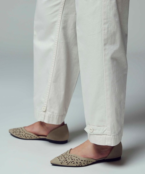 BACK NUMBER(バックナンバー)の「【BACK NUMBER】カーゴパンツ(カーゴパンツ・レディース・ホワイト/オリーブ・M/L/S)」の15枚目の写真