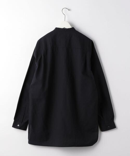 green label relaxing（グリーンレーベルリラクシング）の「SC WASHI ローン ロング バンド 長袖 シャツ（シャツ/ブラウス・メンズ・オリーブ/ベージュ/ネイビー・LARGE/SMALL/MEDIUM/X-LARGE）」の4枚目の写真