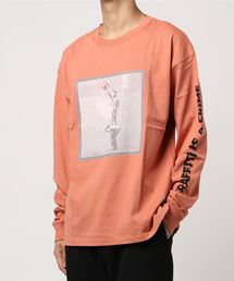 【BRANDALISED】ビッグアートプリントロンＴ