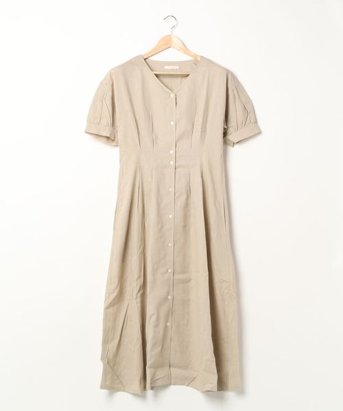 Ehka Sopo エヘカソポ の ウエストタックワンピース ワンピース Wear