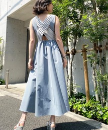 W DOT（ダブルドット）の「バッククロスワンピース（ワンピース  