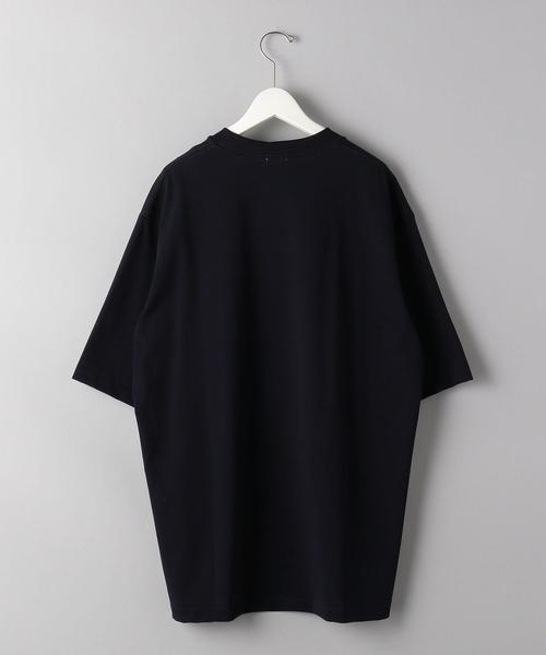 UNITED ARROWS(ユナイテッドアローズ)の「<Scye (サイ)> ジャージー ビッグ Tシャツ(Tシャツ/カットソー・メンズ・オフホワイト/ブラック・38/36/40)」の4枚目の写真