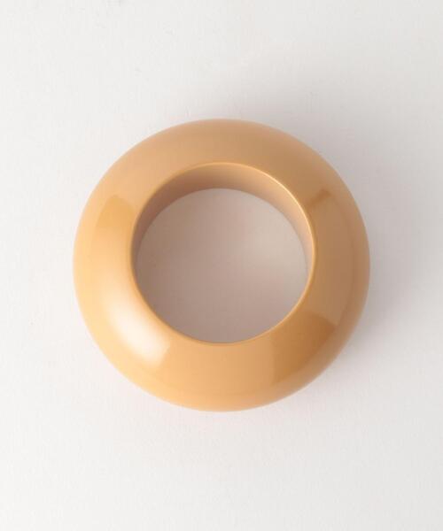 LOEFF（ロエフ）の「別注＜Haute Joaillerie AKIO MORI（オート ジュエラー アキオ モリ）＞ 白漆 ワイド バングル（ブレスレット・レディース・オフホワイト・FREE）」の2枚目の写真