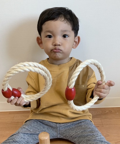 MAKE YOUR DAY(メイクユアデイ)の「異素材ポケット切替裏毛トレーナー■80~140cm(スウェット・キッズ・ネイビー/チャコールグレー/カーキ/キャメル・140/90/100/110/120/80/130)」の20枚目の写真