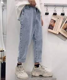 【WB ORIGINALS】Tapered Vintage Pants in Wahed Denim V18X1424