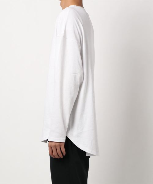 coca（coca）（コカ）の「厚手カットソー（Tシャツ/カットソー・メンズ・ブルー/ブラック/ピンク/ホワイト・ONE SIZE）」の6枚目の写真