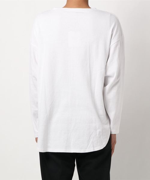 coca（coca）（コカ）の「厚手カットソー（Tシャツ/カットソー・メンズ・ブルー/ブラック/ピンク/ホワイト・ONE SIZE）」の5枚目の写真