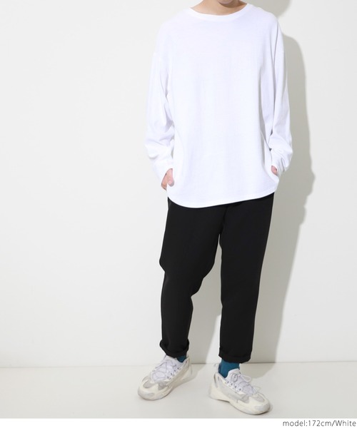 coca（coca）（コカ）の「厚手カットソー（Tシャツ/カットソー・メンズ・ブルー/ブラック/ピンク/ホワイト・ONE SIZE）」の7枚目の写真