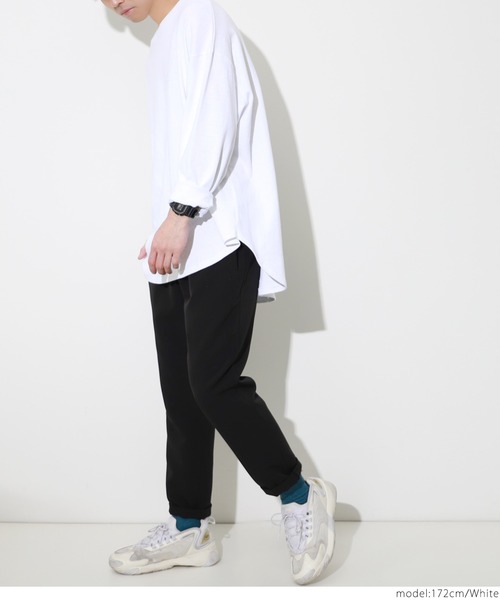 coca（coca）（コカ）の「厚手カットソー（Tシャツ/カットソー・メンズ・ブルー/ブラック/ピンク/ホワイト・ONE SIZE）」の9枚目の写真