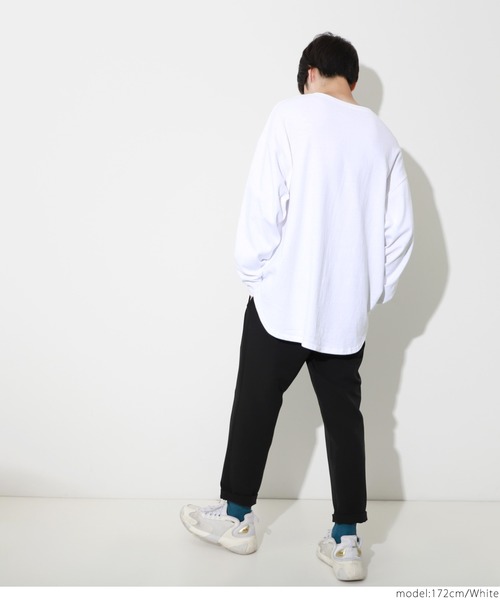 coca（coca）（コカ）の「厚手カットソー（Tシャツ/カットソー・メンズ・ブルー/ブラック/ピンク/ホワイト・ONE SIZE）」の10枚目の写真