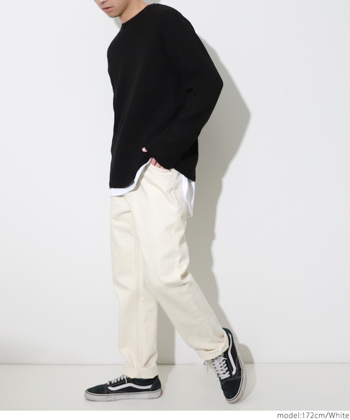 coca（coca）（コカ）の「厚手カットソー（Tシャツ/カットソー・メンズ・ブルー/ブラック/ピンク/ホワイト・ONE SIZE）」の12枚目の写真