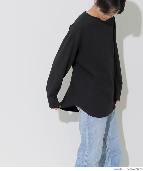 coca（coca）（コカ）の「厚手カットソー（Tシャツ/カットソー・メンズ・ブルー/ブラック/ピンク/ホワイト・ONE SIZE）」の16枚目の写真