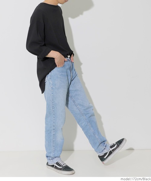 coca（coca）（コカ）の「厚手カットソー（Tシャツ/カットソー・メンズ・ブルー/ブラック/ピンク/ホワイト・ONE SIZE）」の19枚目の写真