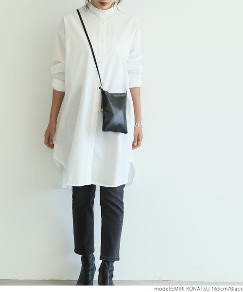 coca(coca)(コカ)の「無地ポシェット(ショルダーバッグ・レディース・ホワイト/ブラック/レッド/イエロー/ゴールド/グリーン・ONE SIZE)」の12枚目の写真