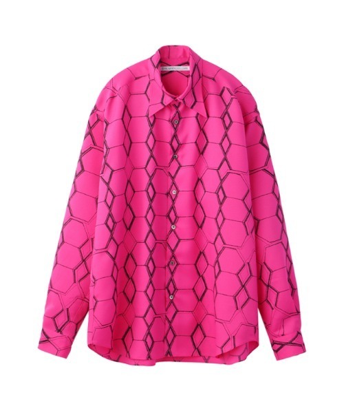 JOHN LAWRENCE SULLIVAN(ジョンローレンスサリバン)の「【JOHN LAWRENCE SULLIVAN】REGULAR COLLAR SHIRT/3B003-0220-28(シャツ/ブラウス・メンズ・ベージュ/ピンク・44/46)」の8枚目の写真