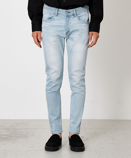 AZUL by moussy（アズールバイマウジー）の「A PERFECT DENIM/アパーフェクトデニム（デニムパンツ・メンズ・ライトブルー/ブラック/ブルー・X-SMALL/SMALL/X-LARGE/LARGE/MEDIUM）」の12枚目の写真