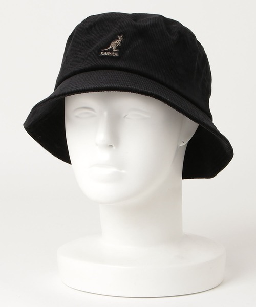 KANGOL(カンゴール)の「【 KANGOL / カンゴール 】 コーデュロイ バケットハット / Cord Bucket(ハット・メンズ・ベージュ/ブラック・L)」の5枚目の写真