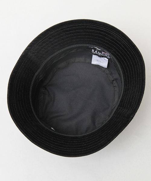 KANGOL(カンゴール)の「【 KANGOL / カンゴール 】 コーデュロイ バケットハット / Cord Bucket(ハット・メンズ・ベージュ/ブラック・L)」の10枚目の写真