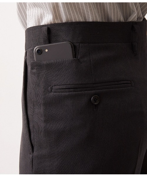 JUNRED（ジュンレッド）の「【スーツ】4WAYストレッチストライプスラックス（スラックス・メンズ・ブラック・LL/S/M/L）」の8枚目の写真