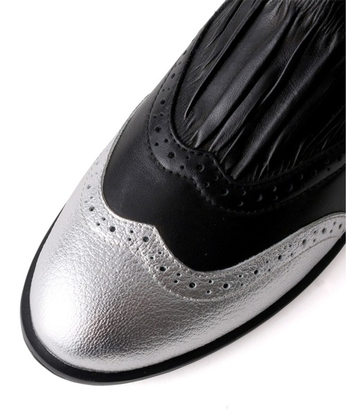 coca（ANDEX shoes product）（コカ）の「coca / コカ バイカラー ウイングチップ ドレスシューズ 420025（ドレスシューズ・レディース・ブラック/ブラウン/ネイビー・23cm/24cm/22.5cm/23.5cm/22cm/24.5cm）」の10枚目の写真