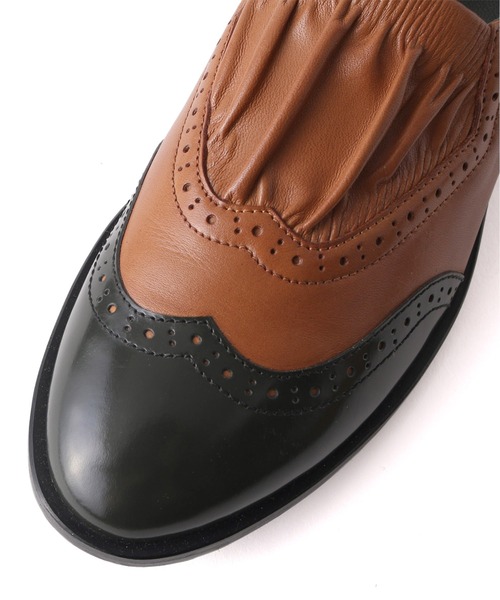 coca（ANDEX shoes product）（コカ）の「coca / コカ バイカラー ウイングチップ ドレスシューズ 420025（ドレスシューズ・レディース・ブラック/ブラウン/ネイビー・23cm/24cm/22.5cm/23.5cm/22cm/24.5cm）」の18枚目の写真