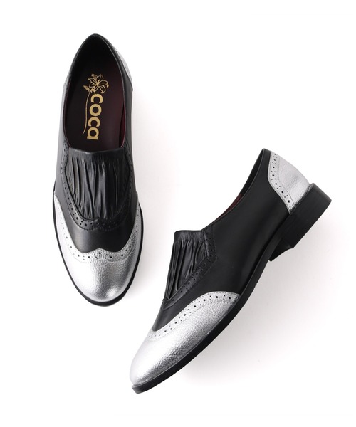toricot COMMEdesGARCONS ドレスシューズ バイカラー toricot COMMEdesGARCONS ドレスシューズ バイカラー
