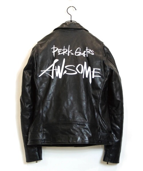 PERKGAPS グラフィティ ライダースジャケット PERKGAPS グラフィティ ライダースジャケット