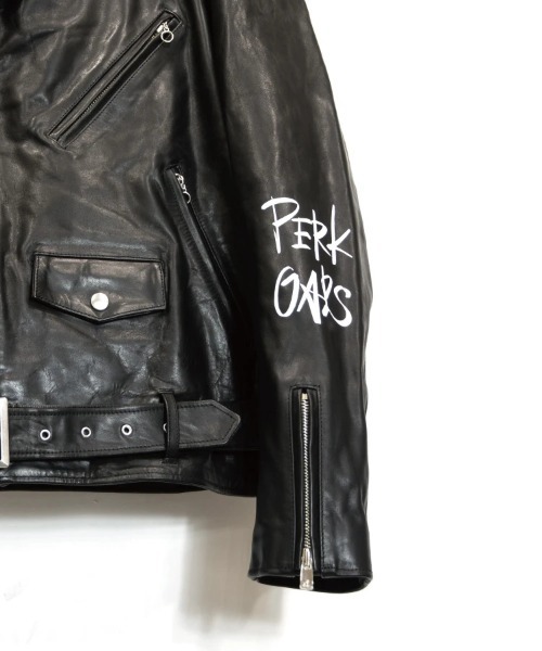 PERKGAPS グラフィティ ライダースジャケット PERKGAPS グラフィティ ライダースジャケット - メルカリ