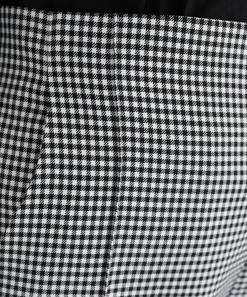 one after another NICE CLAUP（ワンアフターアナザーナイスクラップ）の「ハイウエストショートパンツ（その他パンツ・レディース・アイボリー/ブラック/チェック・FREE）」の9枚目の写真