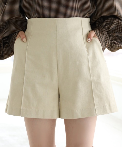 one after another NICE CLAUP（ワンアフターアナザーナイスクラップ）の「ハイウエストショートパンツ（その他パンツ・レディース・アイボリー/ブラック/チェック・FREE）」の18枚目の写真