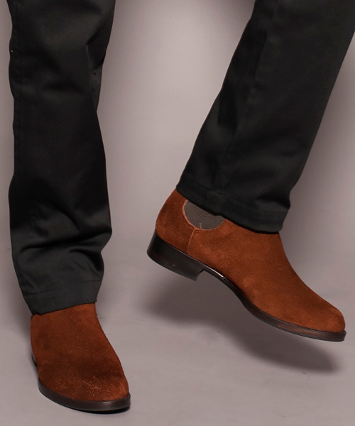 BEAUTY&YOUTH UNITED ARROWS(ビューティーアンドユースユナイテッドアローズ)の「BY ∴ サイド ゴア ブーツ § ◆(ブーツ・メンズ・ブラック/ブラウン/ベージュ・7/8/9/10)」の13枚目の写真