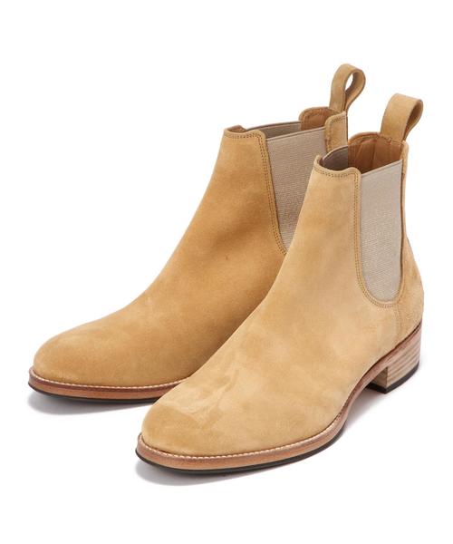 BEAUTY&YOUTH UNITED ARROWS(ビューティーアンドユースユナイテッドアローズ)の「BY ∴ サイド ゴア ブーツ § ◆(ブーツ・メンズ・ブラック/ブラウン/ベージュ・7/8/9/10)」の3枚目の写真